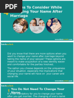 4 Options to Consider Change Name to Married Name
