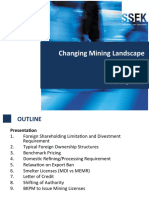 Changing Mining Landscape in Indonesia (SSEK)