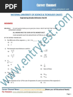 Nust Engineering Sample Paper 02