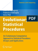 Roberto Baragona, Francesco Battaglia, Irene Poli Auth. Evolutionary Statistical Procedures an Evolutionary Computation Approach to Statistical Procedures Designs and Applications