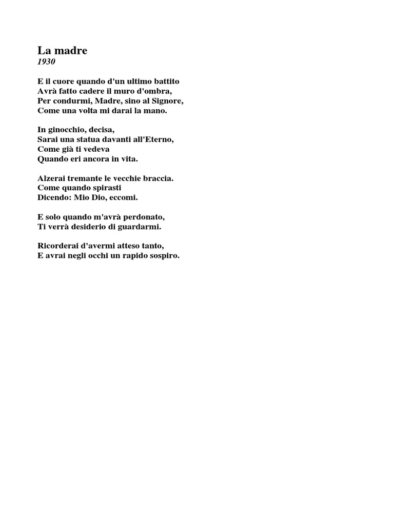 La Madre Ungaretti PDF