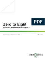 Children's Media Use in America 2013 - Common Sense Media Research Study PDF