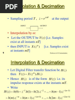 14 Interpolation Decimation