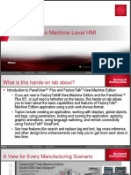 Rockwell Automation TechED 2017 - VZ02 - Introduction to Machine-Level HMI