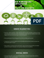 Green Marketing Intiatives