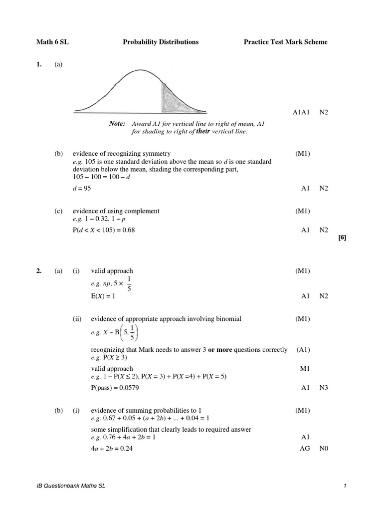 Distribution Math Practice Printable