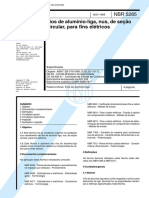 NBR 5285 - Fios de Alumínio-Liga, Nus, de Seção Circular, Para Fins Elétricos.pdf