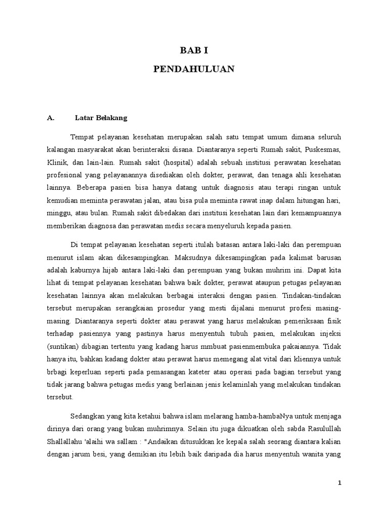 Pandangan Islam Dalam Pelayanan Kesehatan PDF