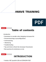 Microwave Training for Region