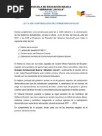 Acta Entrega Recepcion Libros y Uniformes