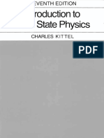 Charles Kittel Intro Solid State Physics PDF