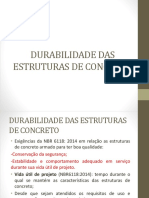 Durabilidade Das Estruturas de Concreto e Cobrimento