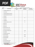 Formulário de Pedido Atual Das Unidades Básicas de Saúde Psf i e Psf II 2017