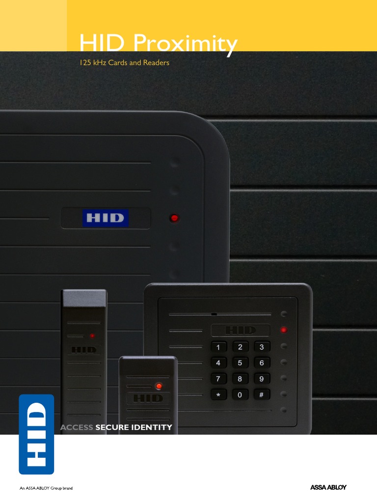Hid Brochure | PDF | Smart Card | Access Control
