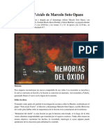 Memorias Del Óxido - Nota Al Pie - Prensa