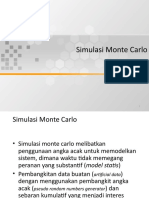 Simulasi Analisa Monte Carlo