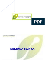 Memoria Tecnica Descriptiva