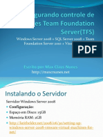 Configurando controle de versões Team Foundation Server (TFS)