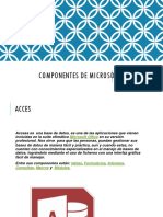 Componentes de Microsoft Office