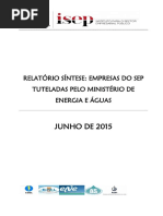 Energia e Águas_Relatório Síntese 2014_V1