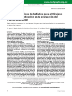 Conceptos Básicos de Balística para El Cirujano PDF
