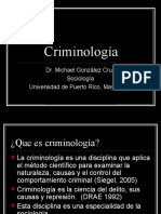 Criminología: Introducción a la disciplina