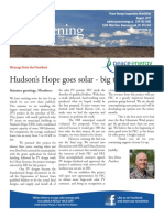 Watt's Happening: Hudson's Hope Goes Solar - Big Time!