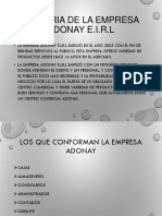 Adonay - Estados Financieros