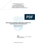 106844575 Determinacion Del Alfa de Cronbach Para El Analisis de La Consistencia Interna de Un Instrumento