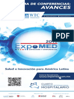Programa Conferencias Expomed 2017 CDMX Mexico