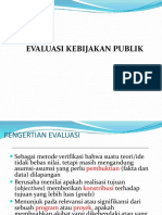 Evaluasi KP