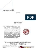 Derechos Intelectuales