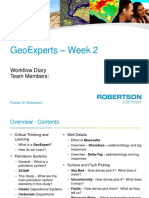 Geoexperts - Week 2: Workflow Diary Team Members
