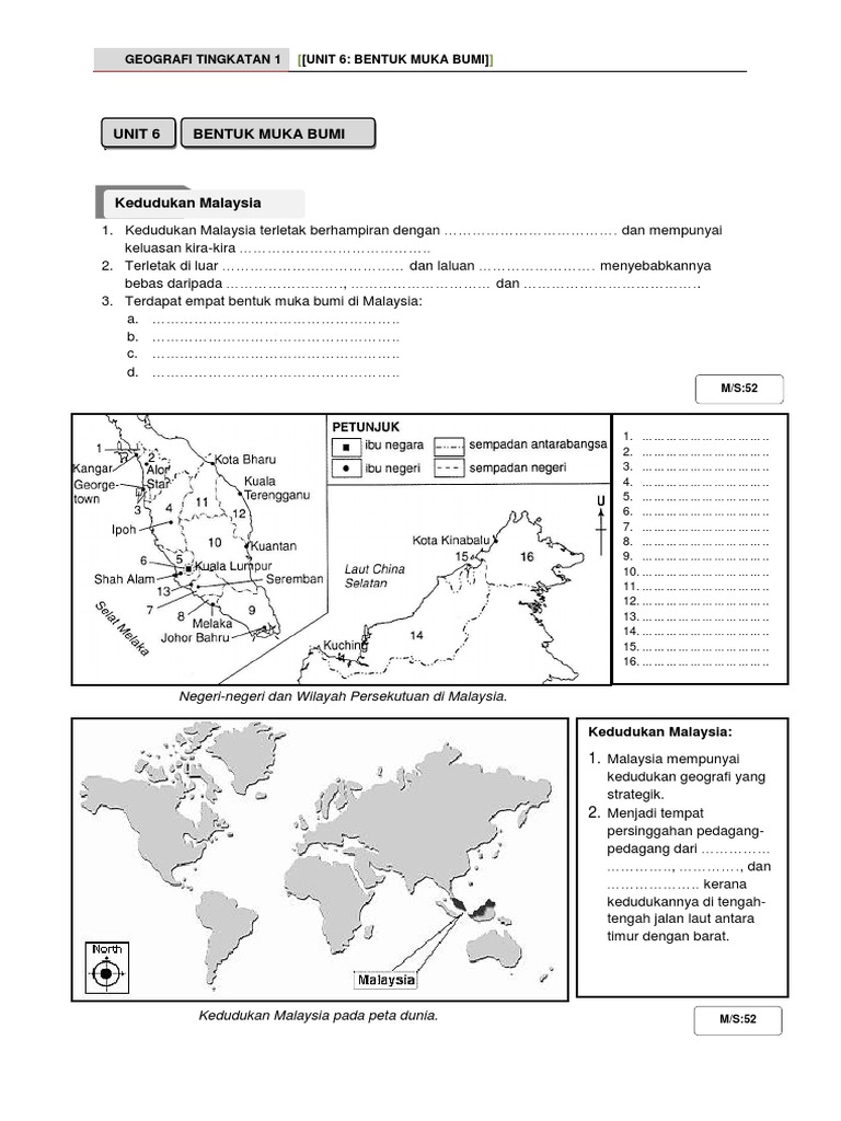 Unit 06 Bentuk Muka Bumi Docx
