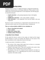Risers Design Unit-I | PDF | Casting (Metalworking) | Industrial Processes