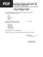 Contoh Surat Keterangan Sakit Dari Dokter