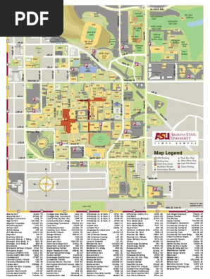 asu tempe campus map Asu Map Tempe Current Sports University Free 30 Day Trial asu tempe campus map