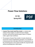 Power Flow Solutions