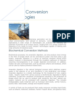 Biomass Conversion Technologies