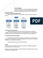 Plan of Operation: A. Form of Ownership Chosen and Reasoning