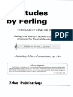 Franz Wilhelm Ferling - 48 Etudes by Ferling For Saxophone or Oboe PDF