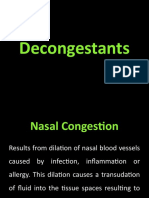 Decongestants