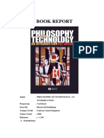 Filsafat Pendidikan - BOOK REPORT - Philosophy of Technology - IsI