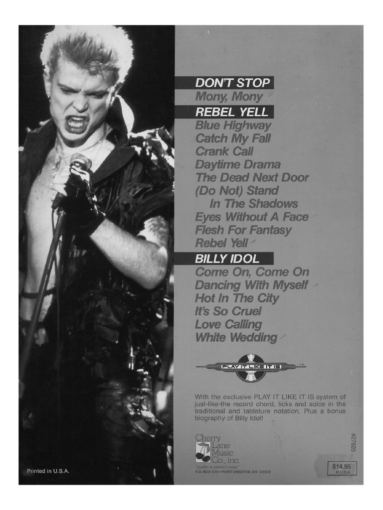 Billy Idol Best Of