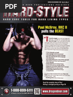 Hardstyle2012spring Pdf Kettlebell Karate
