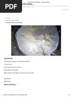 Receita de Glacê Real