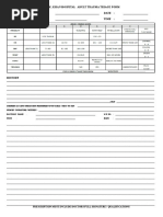 Intake and Output Chart Template | PDF