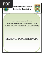 Manual Do Candidato Ao Concurso de Admisso 2017 CMS 2018