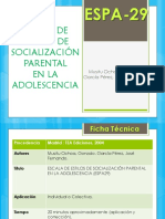 (ESPA-29) Escala de Estilos de Socialización Parental en La Adolescencia