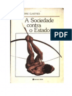 CLASTRES, Pierre. A Sociedade Contra o Estado PDF